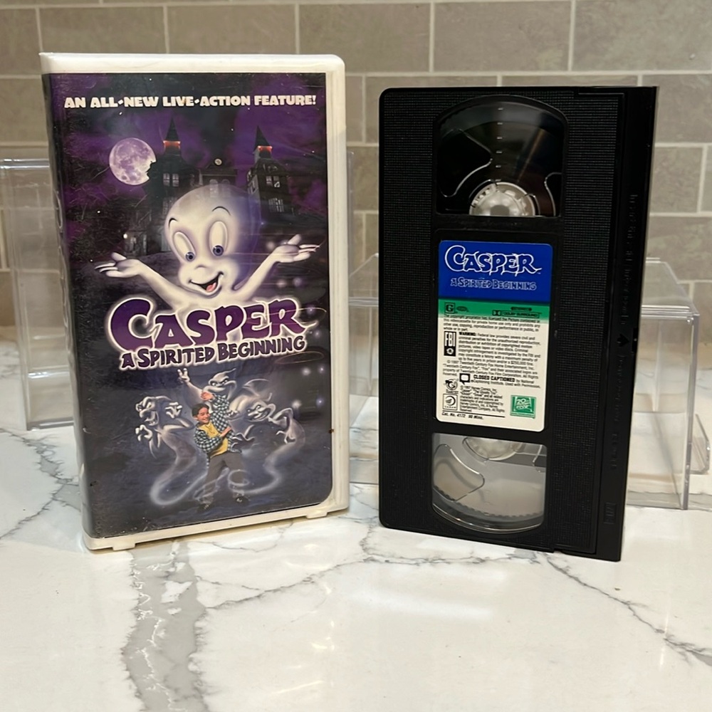 Casper: A Spirited Beginning (VHS, 1997)